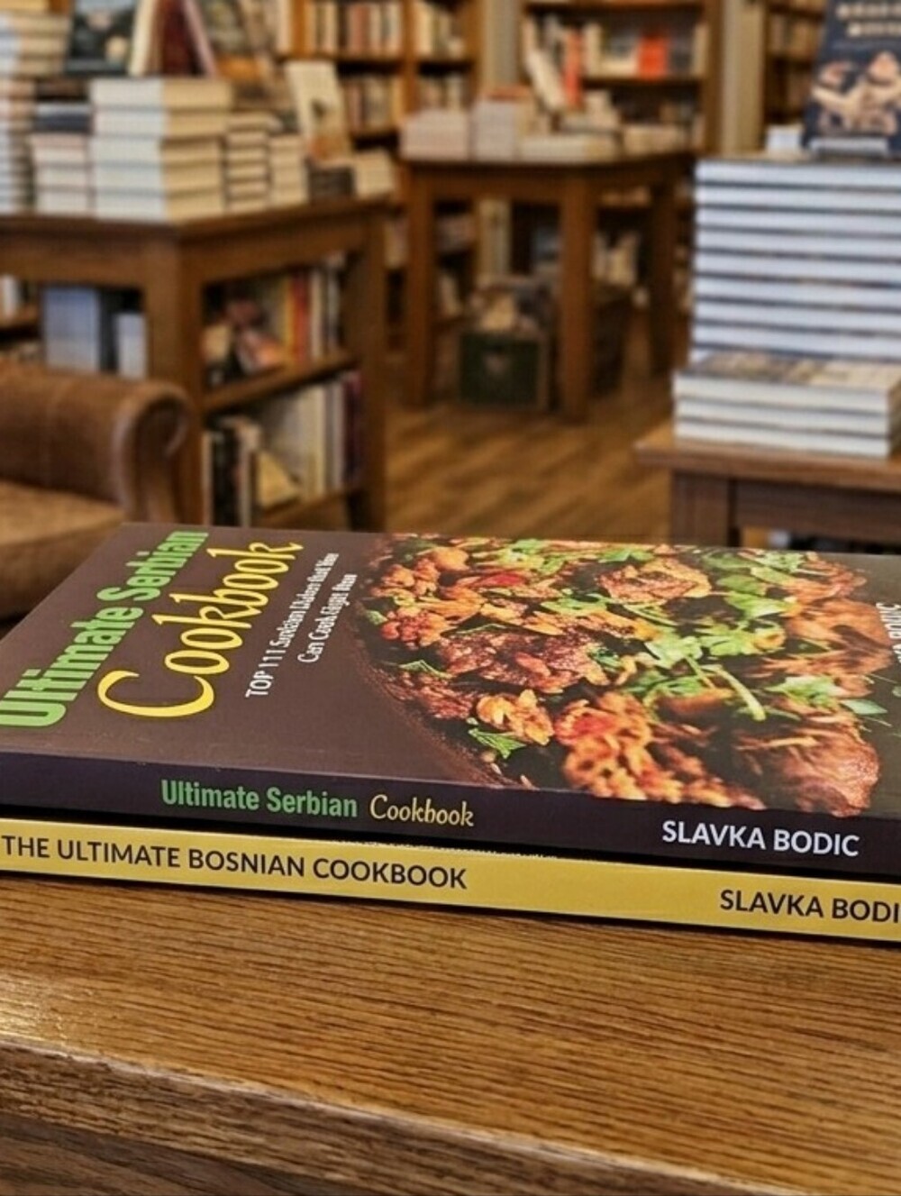 Bundle: Bosnian & Serbian Ultimate Cookbooks by Slavka Bodic​